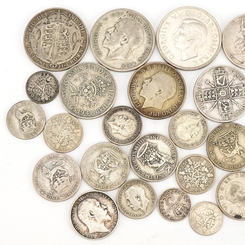 531 - Victorian and later pre 1947 British coinage including florins and sixpences