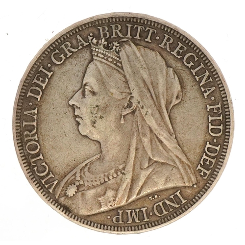 491 - Queen Victoria 1895 crown