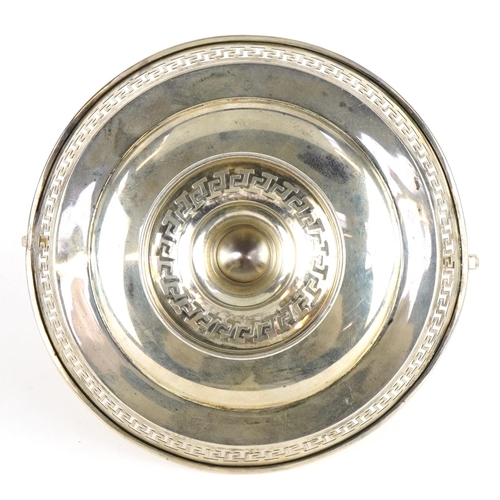 2676 - Fenton Brothers Ltd, Edwardian silver pedestal bonbon dish with pierced rim, Sheffield 1907, 15.5cm ... 