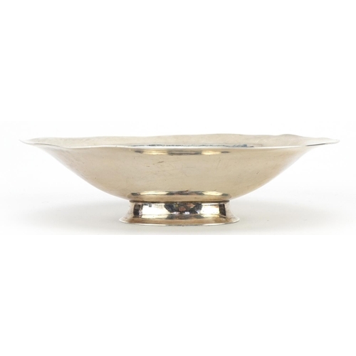 2703 - Georg Jensen, Danish 925S sterling silver sugar dish numbered 568, 10cm wide, 41.5g