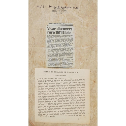 623 - Certain Sermons or Homilies Appointed to be Read in Churches in the Time of Queen Elizabeth, 17th ce... 