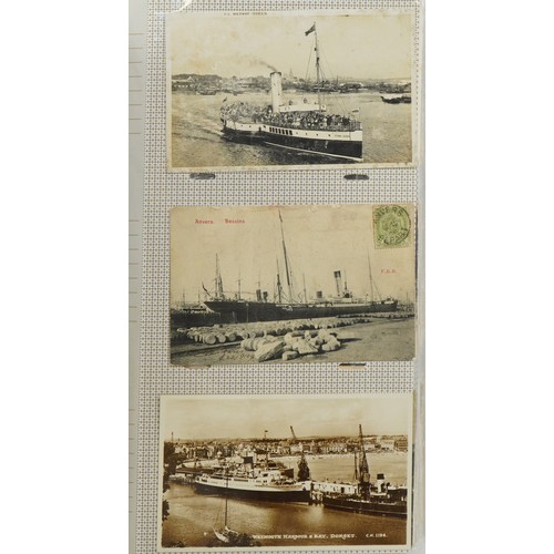 568 - Large collection of early 20th century and later topographical and social history postcards arranged... 