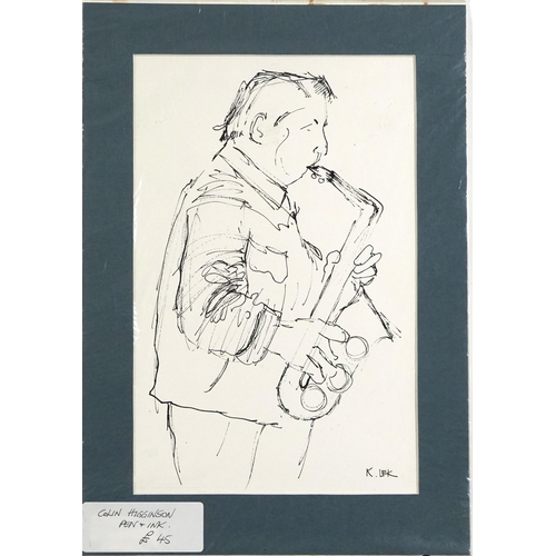 1420 - Karel Lek - Jazz musicians playing instruments including Colin Higginson and Alun Davies, five Welsh... 