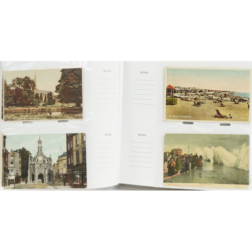 582A - Album of one hundred and thirty five topographical postcards