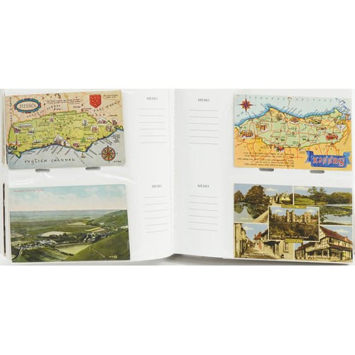 582A - Album of one hundred and thirty five topographical postcards