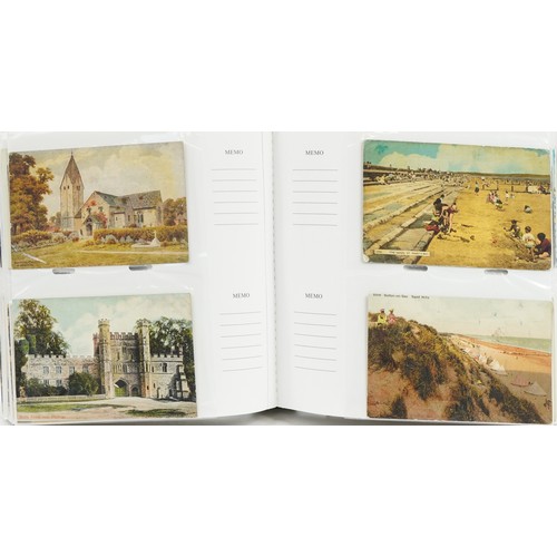 582A - Album of one hundred and thirty five topographical postcards