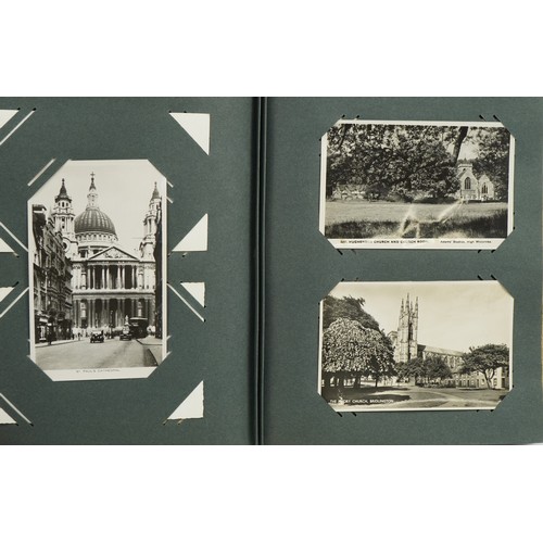 578A - Album of one hundred and thirty church postcards