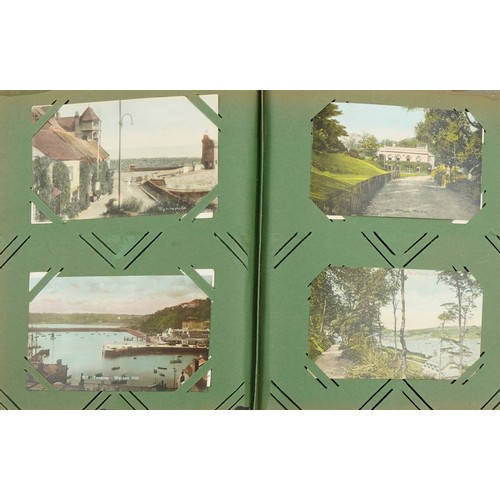 581A - Album of over two hundred topographical postcards