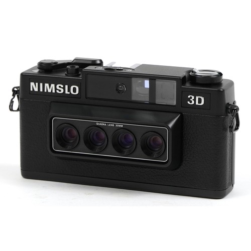 416 - Nimslo 3D 35mm camera with box and instructions