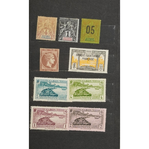 2531 - Collection of antique and later world stamps, some arranged in albums, including Denmark and Canada