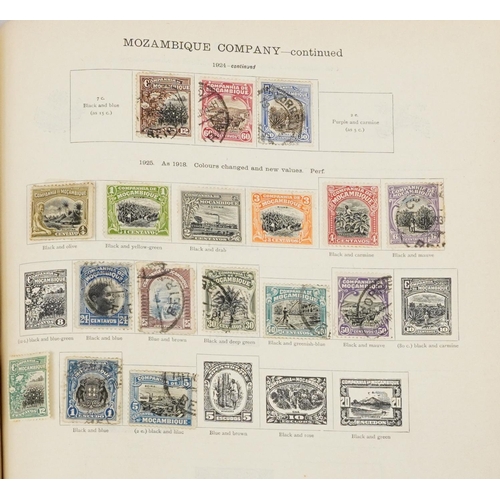 2530 - Collection of 19th century and later world stamps arranged in two Ideal postage stamp albums