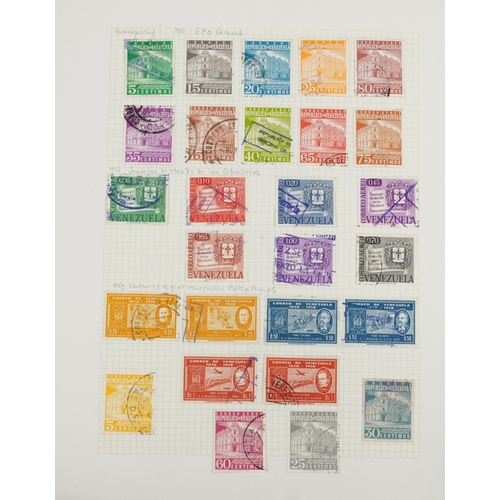 2534 - Collection of 19th century world stamps arranged on covers and in three albums including Cuba and Fr... 