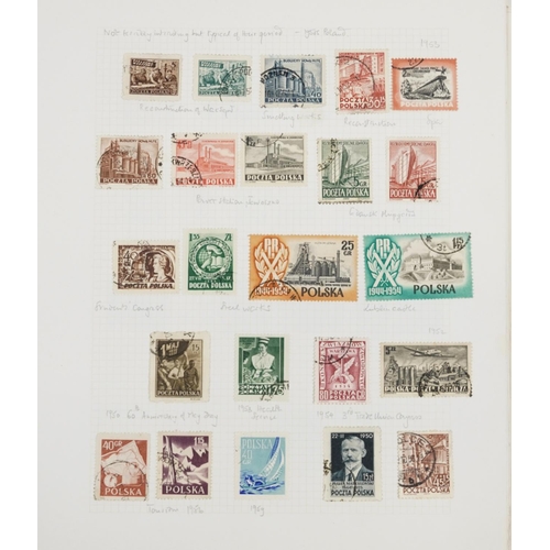 2534 - Collection of 19th century world stamps arranged on covers and in three albums including Cuba and Fr... 