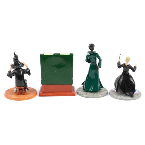 1134 - Four Royal Doulton Harry Potter limited edition collectable figures with boxes and certificates comp... 