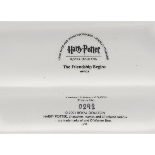 1134 - Four Royal Doulton Harry Potter limited edition collectable figures with boxes and certificates comp... 