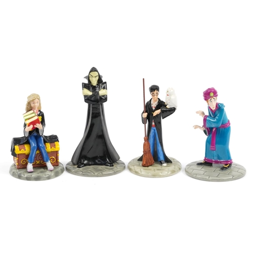 1136 - Four Royal Doulton Harry Potter limited edition collectable figures with certificates and boxes comp... 