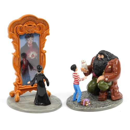 1137 - Two large Royal Doulton Harry Potter limited edition collectable figures with boxes comprising The M... 