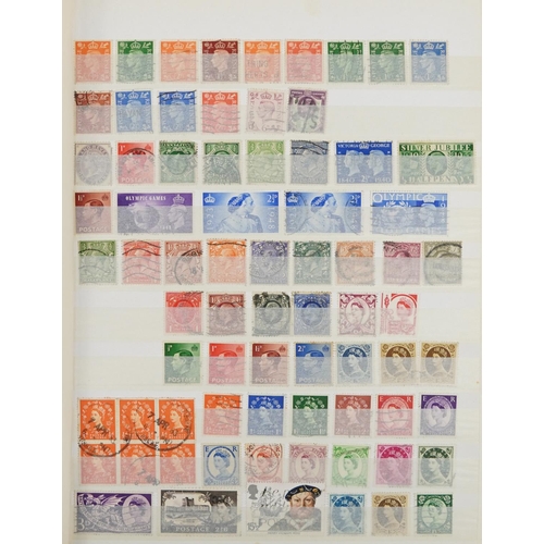 2536 - World stamps arranged in thirteen albums including Great Britain, South Africa, USA, Canada, Isle of... 