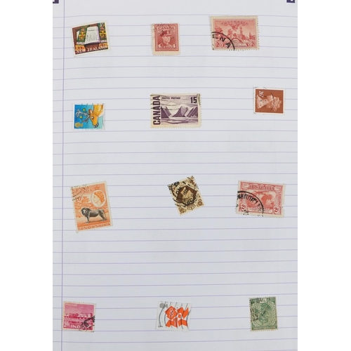 2537 - World stamps arranged in eleven albums including Great Britain, Jamaica and Japan