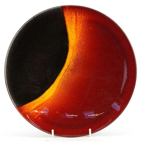 1168 - Poole Pottery limited edition Eclipse wall plate, 27cm in diameter