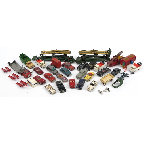 2036 - Vintage Corgi diecast vehicles including Chipperfield's Circus International Truck with Trailer and ... 