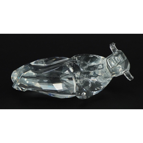 1141 - Swarovski Crystal bison, 16cm in length