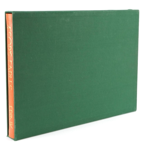 2266 - Aesop's Fables by Elizabeth Frink, hardback book with slip case signed by Elizabeth Frink, limited e... 