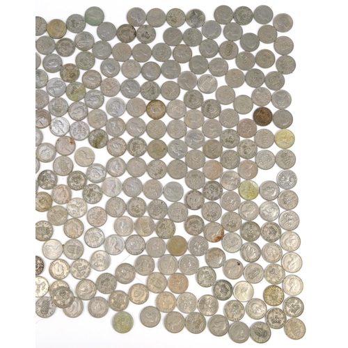 2400 - Collection of British coins including shillings