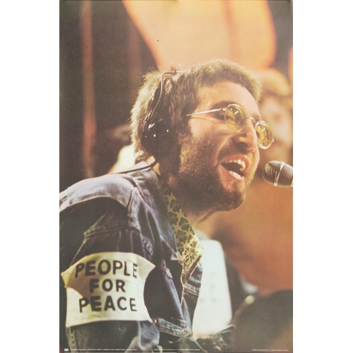 2315 - Three vintage Pace 1970-1971 Pace International posters comprising James Coburn, John Lennon and Fra... 