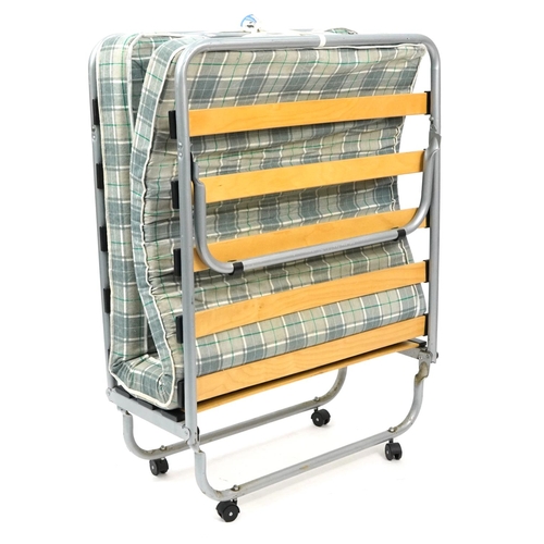 1084 - Folding guest bed with mattress