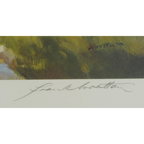 1577 - Frank Wootton - Summer Afternoon, South Downs, pencil signed print in colour, limited edition 18/850... 