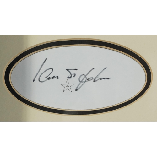 2260 - Liverpool Legends signed football interest display including Tommy Smith, Ian Callaghan, Ian Rush an... 