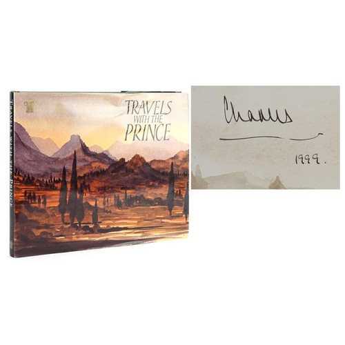 2267 - Travels with the Prince hardback book with dust cover selected by His Royal Highness The Prince of W... 