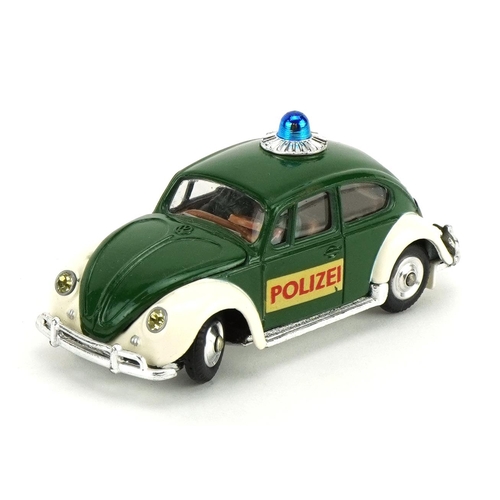 2018 - Vintage Corgi Toys diecast Volkswagen European Police Car 492 with box