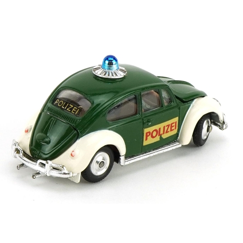 2018 - Vintage Corgi Toys diecast Volkswagen European Police Car 492 with box