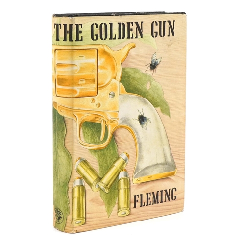 2288 - The Man with the Golden Gun, hardback book with dust jacket by Ian Fleming first published 1965 by G... 