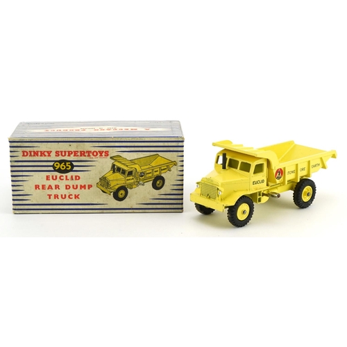 2028 - Dinky Supertoys diecast Euclid Rear Dump Truck with box number 965