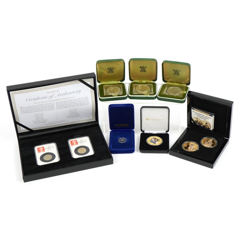 2419 - British coins including Dambusters Heroes commemorative two crown set and The First and Last Circula... 