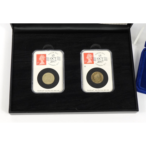 2419 - British coins including Dambusters Heroes commemorative two crown set and The First and Last Circula... 