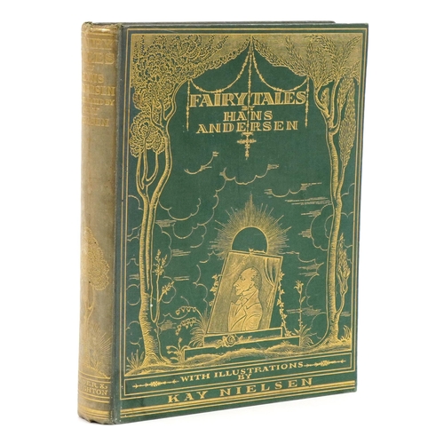 2285 - Fairytales by Hans Andersen, vintage hardback book illustrated by K Nielsen, published Henry Stone &... 