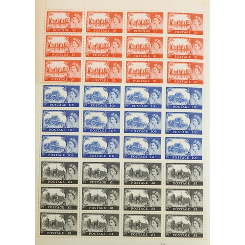 2520 - Album of mint Great Britain stamps