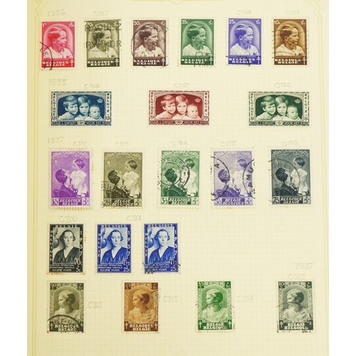 2519 - Album of foreign stamps, mainly European countries including Belgium