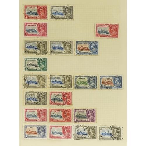 2513 - Collection of 1935 and 1937 Omnibus stamps on several pages