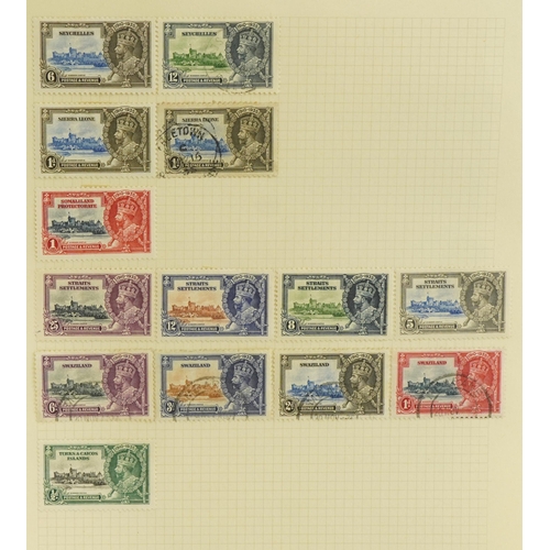 2513 - Collection of 1935 and 1937 Omnibus stamps on several pages