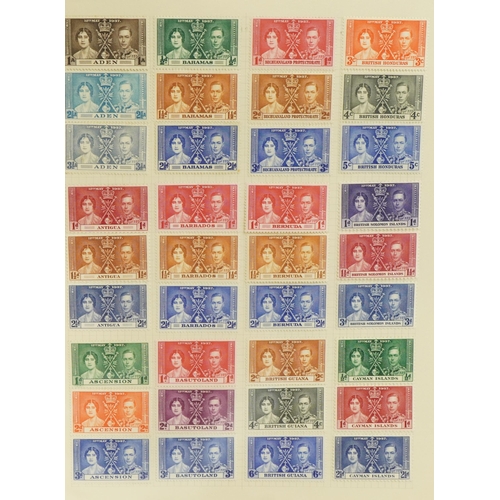 2513 - Collection of 1935 and 1937 Omnibus stamps on several pages