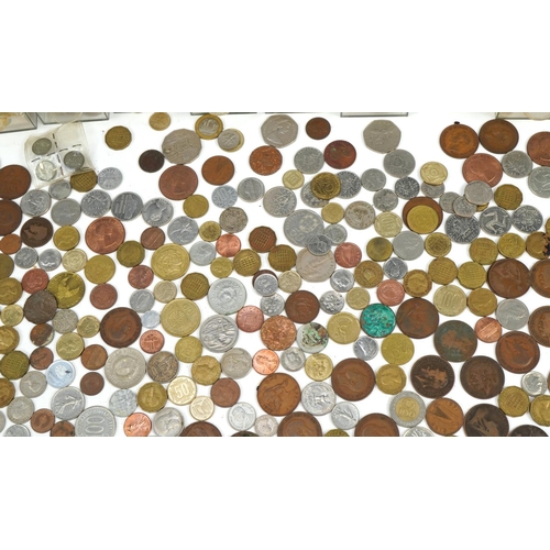 2470 - Large collection of British coinage including sixpences, threepences and pennies