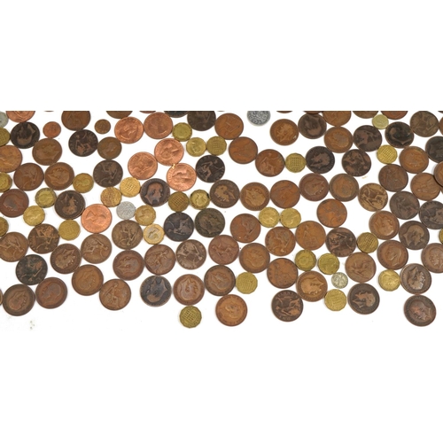 2470 - Large collection of British coinage including sixpences, threepences and pennies