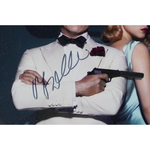 2481 - Two James Bond interest Daniel Craig photographs including Spectre and one signed in ink by the acto... 