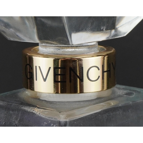 78 - Large Givenchy Ysatis advertising shop display dummy perfume bottle, 40cm high