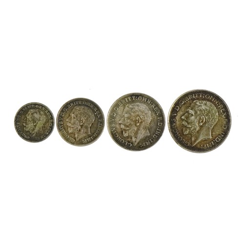 2376 - George V 1924 Maundy coin set